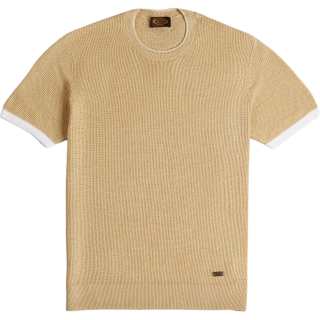 TOD'S T Shirts Men's Beige Crew Neck Moderate