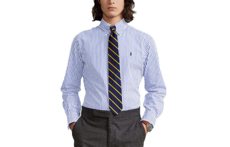 Polo Ralph Lauren SS23 Shirt Men's Blue