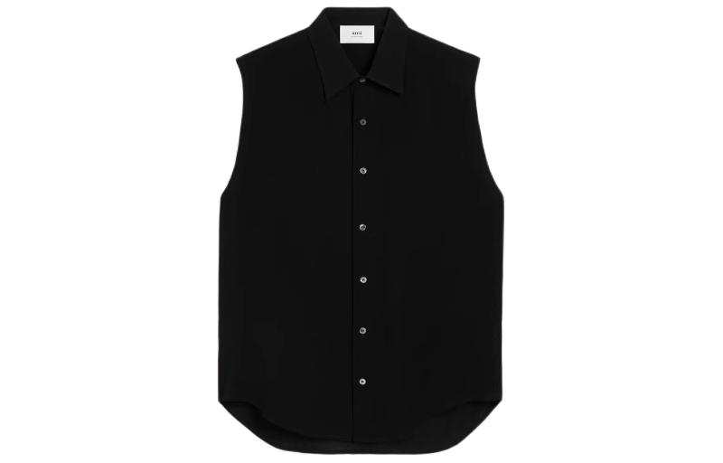 AMIPARIS Ami Paris Sleeveless Buttoned Shirt