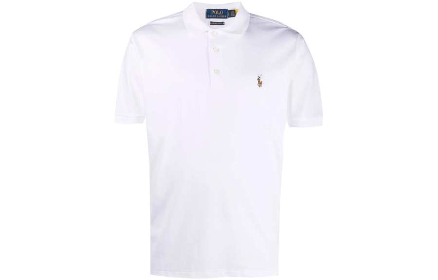 Polo Ralph Lauren Logo Embroidered Short Sleeved Polo Shirt