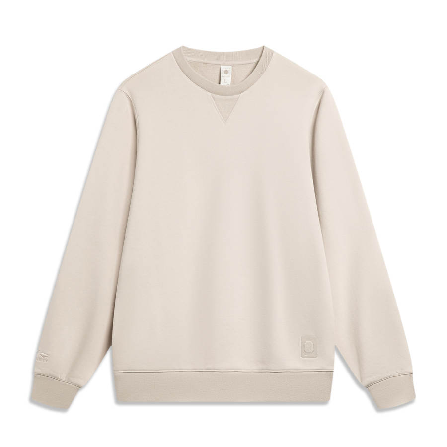 Li-Ning Li Ning Sports Trendy Collection Sweatshirt Men's Lotus White