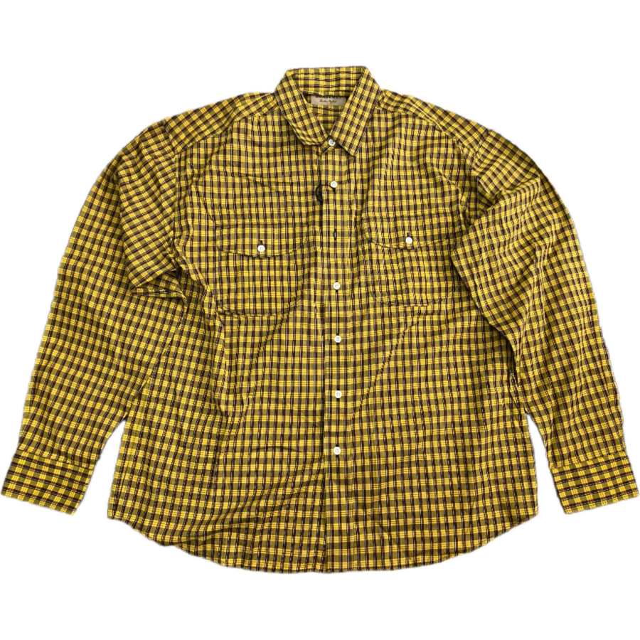 Burberry Shirts Men's Yellow Lapel Moderate Other
