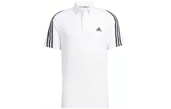 Adidas Adidas AEROREADY Shirts Men's White Polo Collar Moderate