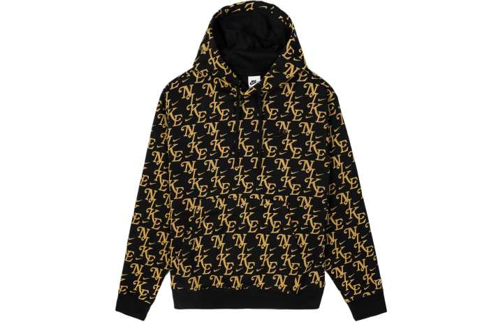 Nike Nike Sweatshirts Men's Black Hooded Moderate Regular