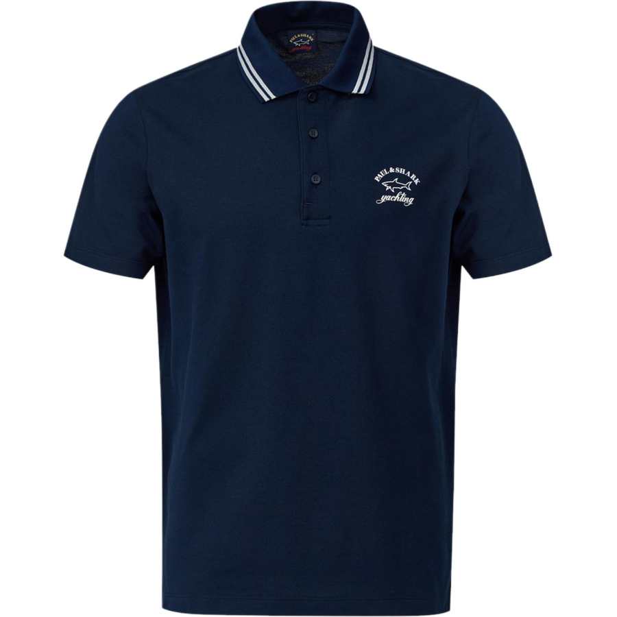 Paul & Shark Polo Shirt Men's Marine Blue