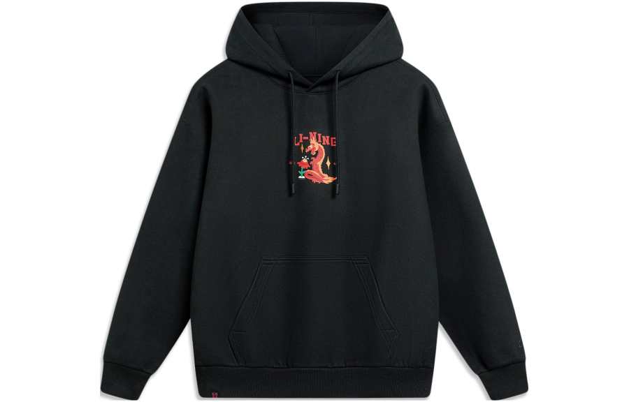 Li-Ning Li Ning Sports Trendy Collection Sweatshirt Unisex Black