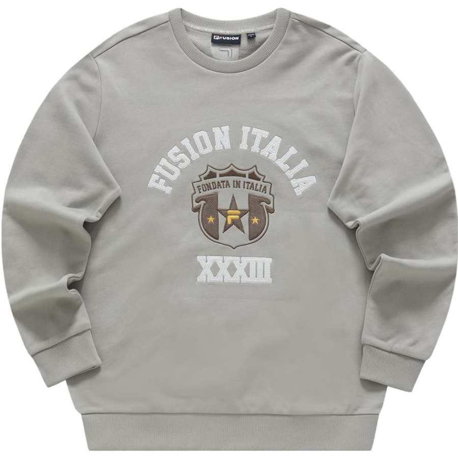 FILA FUSION Sweatshirt Men's Duckling Gray