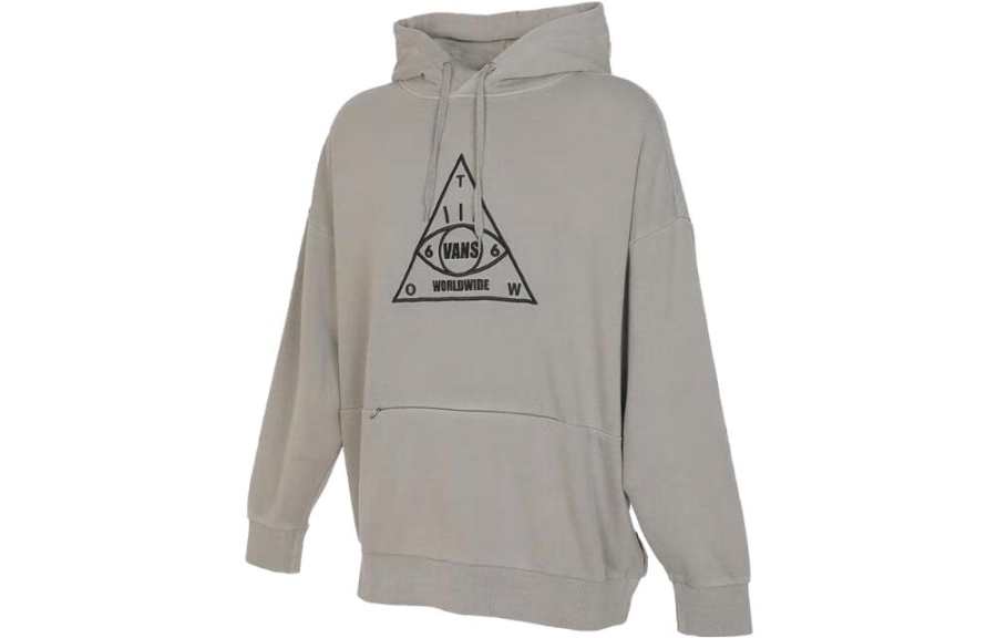 Vans Vans Sweatshirts Men's Brown Hooded Moderate Regular