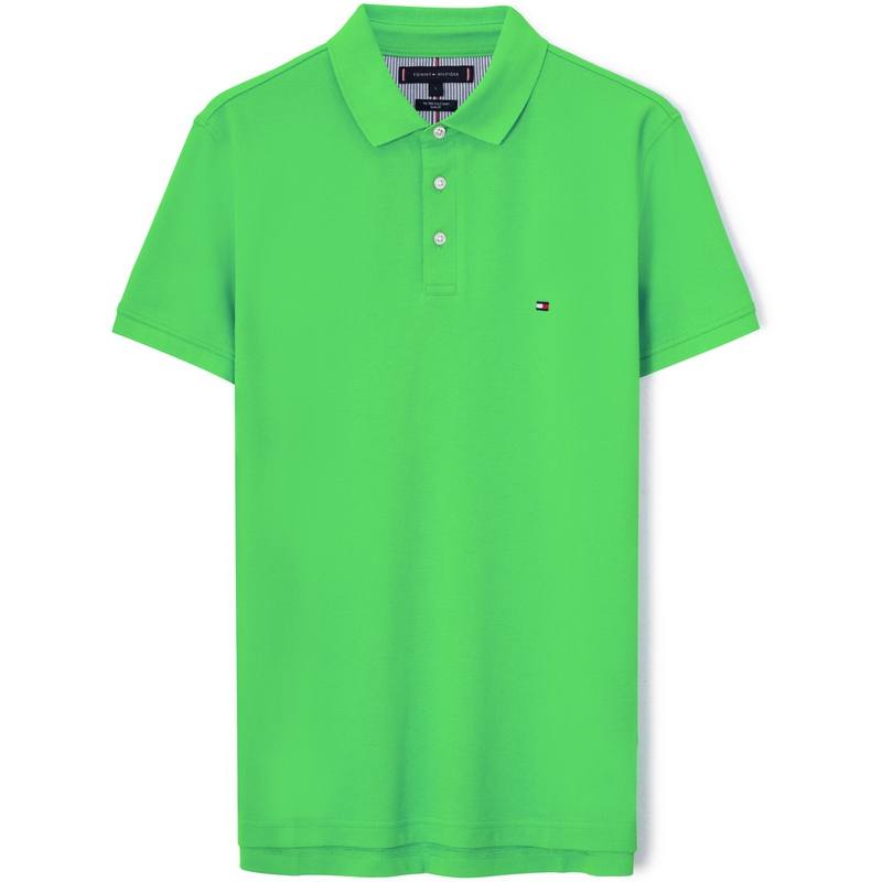 Tommy Hilfiger Polo Shirt Men's Grass Green