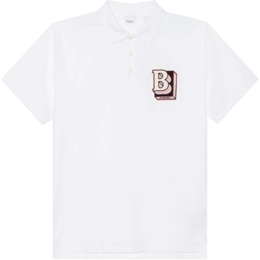 Burberry FW22 Polo Shirt Men's White