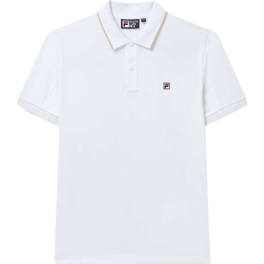 FILA Polo Shirt Men's Standard White
