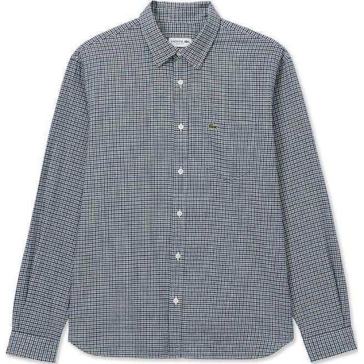LACOSTE LACOSTE Checked Cotton Flannel Shirt