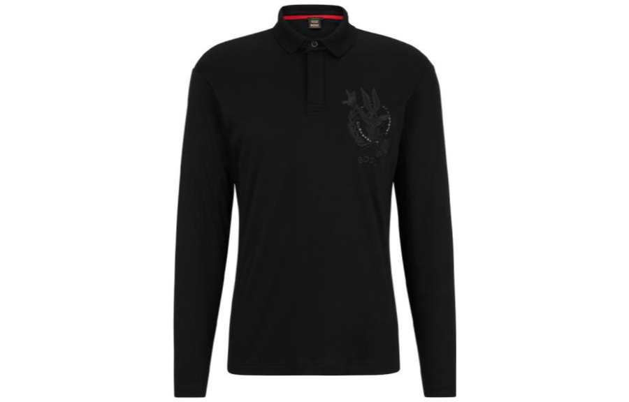 HUGO BOSS x Looney Tunes SS23 Polo Shirt Men's Black