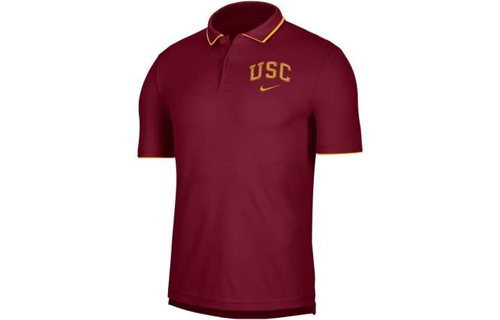Nike Nike Polo Shirts Men's Team Dark Red Polo Collar Moderate Straight Fit
