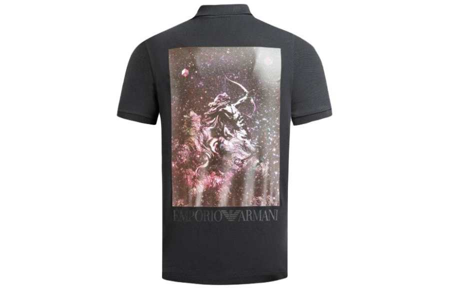 EMPORIO ARMANI Polo Shirt Men's Black