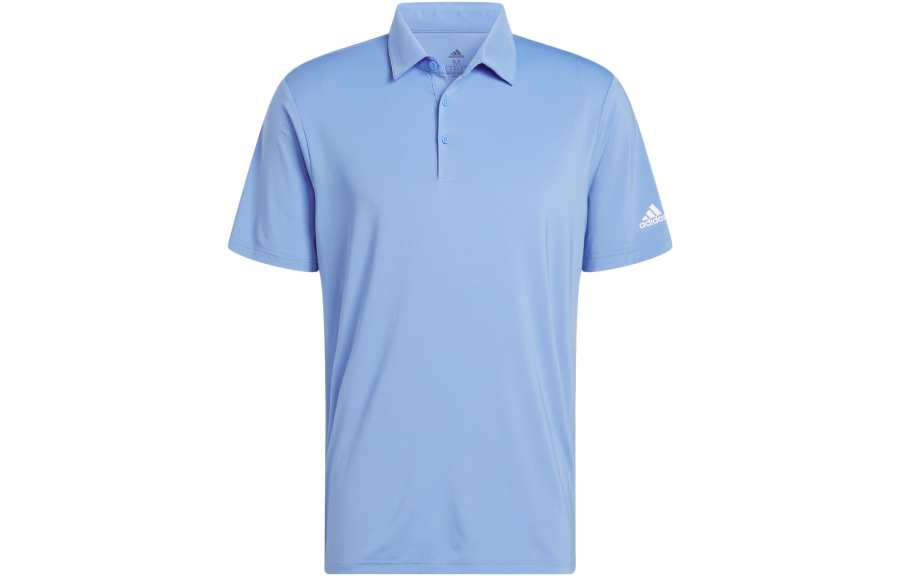 Adidas Adidas Polo Shirts Men's Blue Polo Collar Moderate Straight Fit