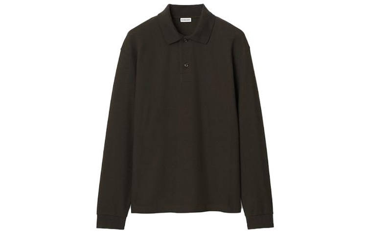 Burberry Polo Shirt Standard Fit Men's Iori Brown