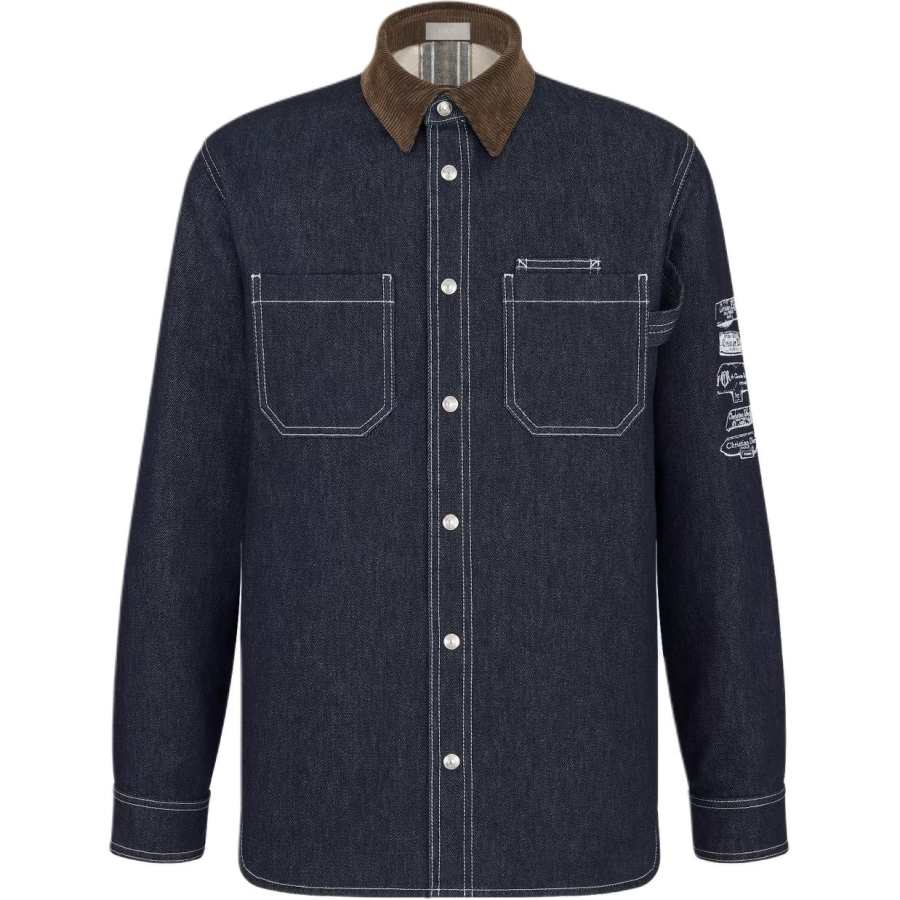 DIOR DIOR Homme Archives Labels Overshirt