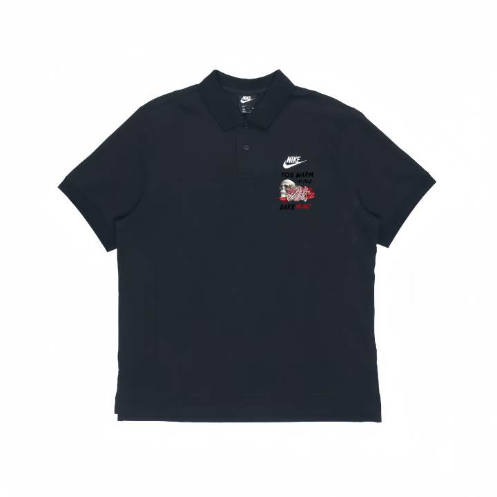 Nike Nike Polo Shirts Unisex Black Polo Collar Moderate