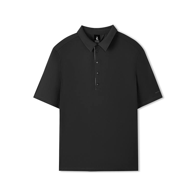 Skechers Polo Shirt Men's Midnight Black
