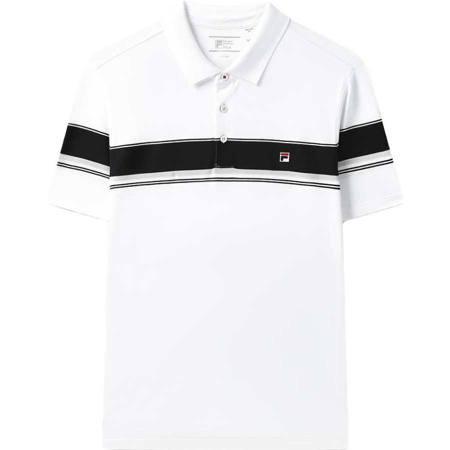 FILA Polo Shirt Men's Standard White