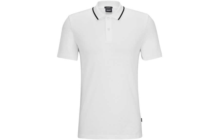 HUGO BOSS 【Zoomed ImageryBest of: PromotionsPrevious SeasonReplicated_FI】short-sleeve cotton polo shirt