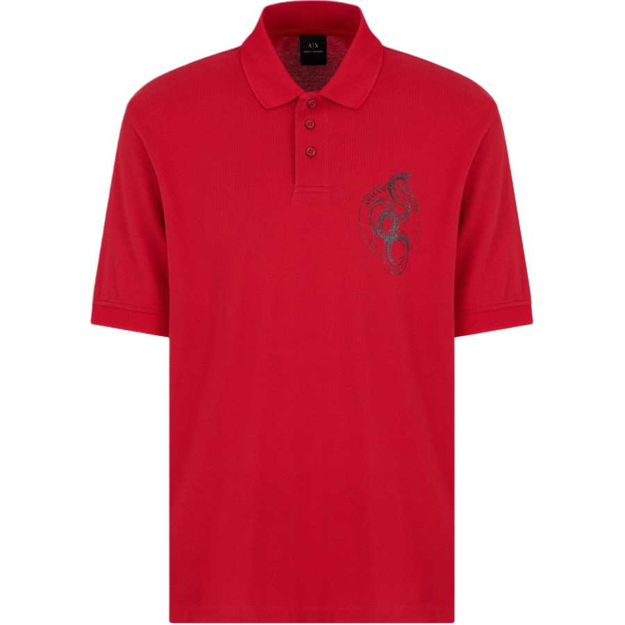 ARMANI EXCHANGE ARMANI EXCHANGEAE FW24 Polo Shirt Men's Red