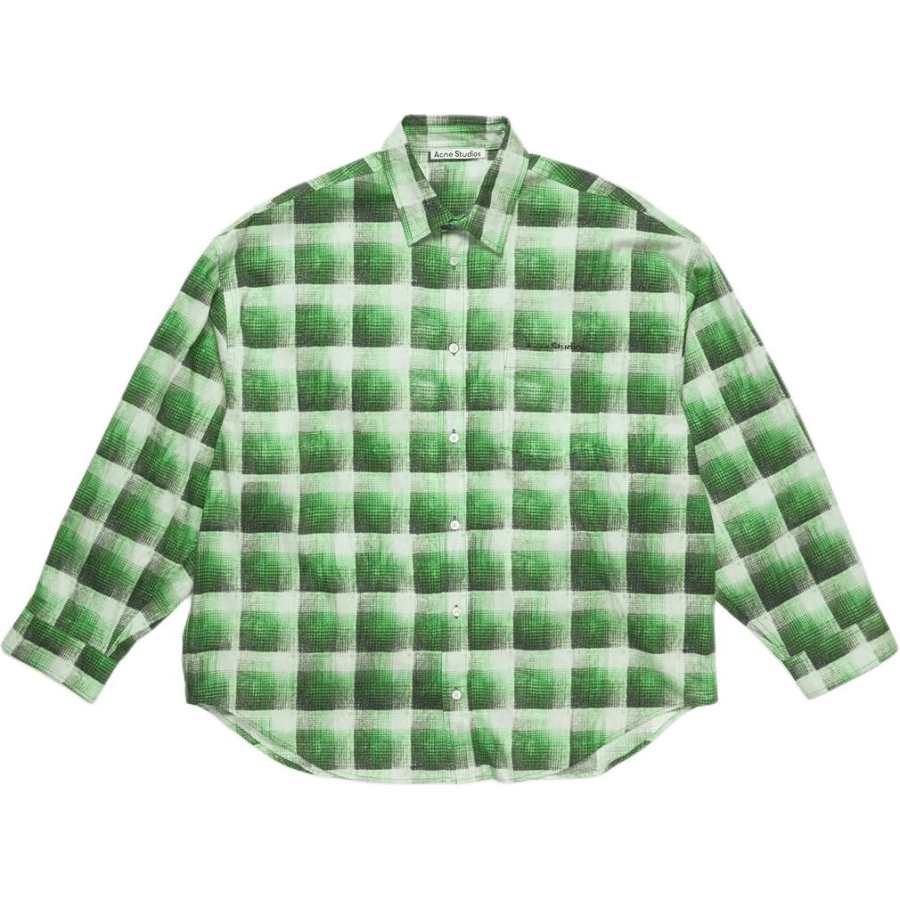 Acne Studios Acne Studios Check Button Up Shirt