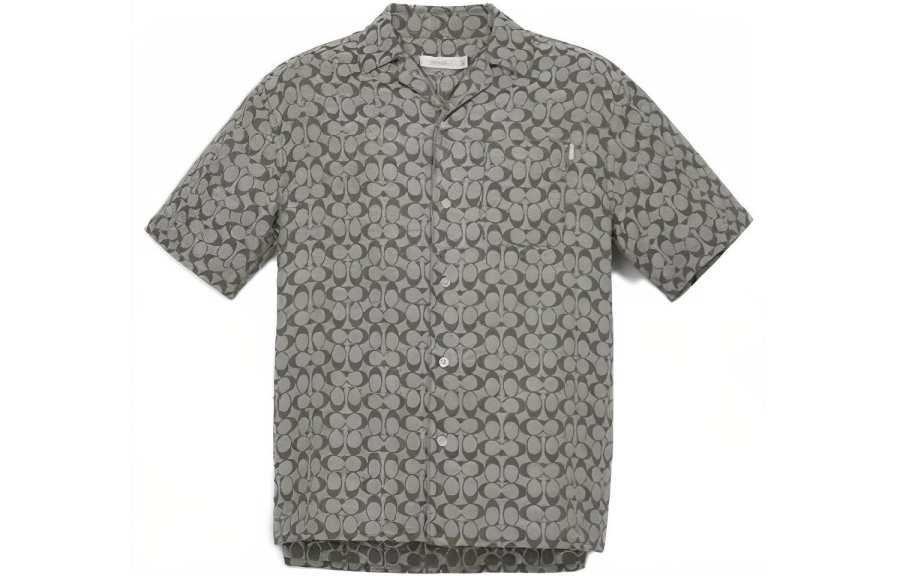 COACH COAC FW22 Signature Camp T-Shirt In Organic Cotton