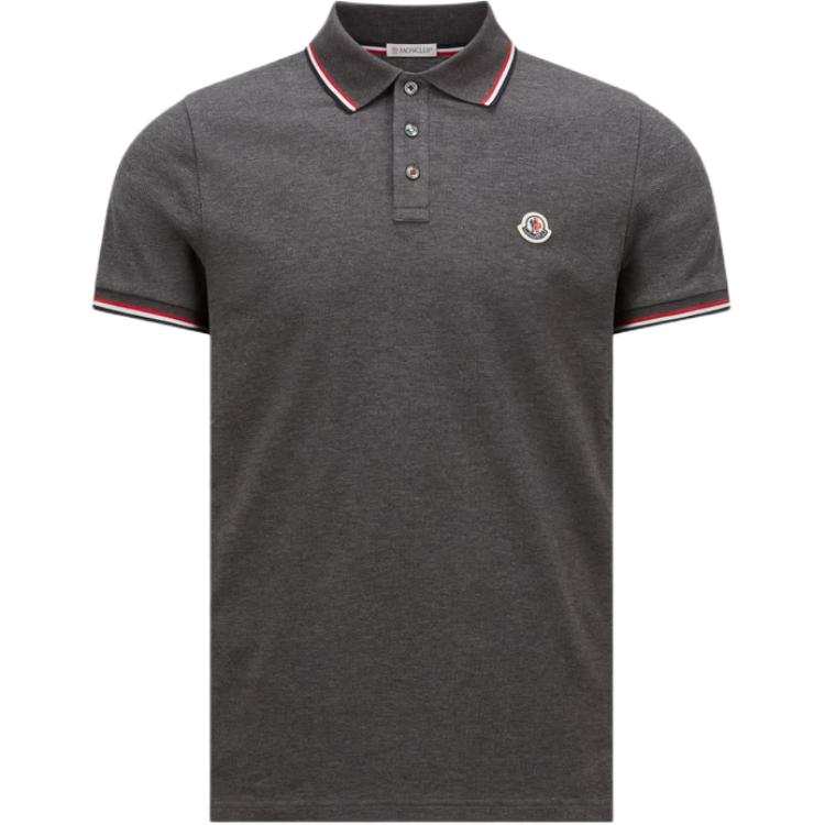 Moncler Polo Shirt Men's Dark Gray