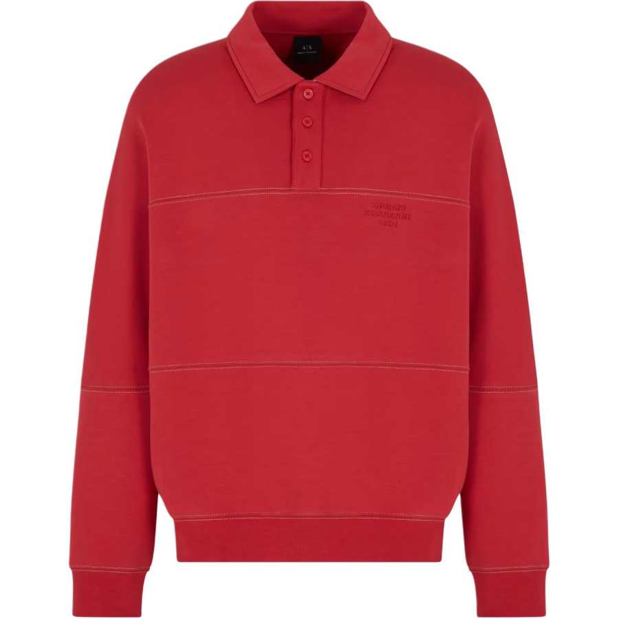 ARMANI EXCHANGE ARMANI EXCHANGEAE Polo Shirt Men's Red