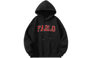 FA2LO Sweatshirts Unisex Hooded Thickened Regular