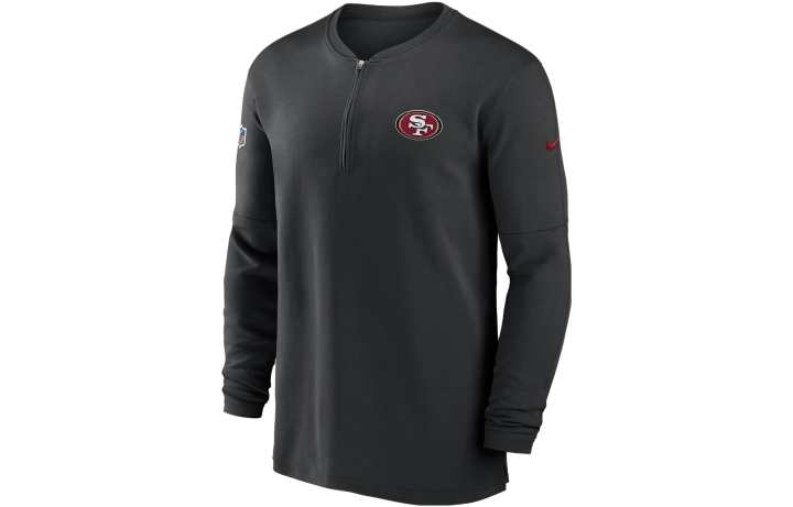 Nike Nike Sweatshirts Men's Dark Gray Crew Neck Moderate Regular