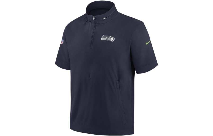 Nike Nike Polo Shirts Men's Dark Blue Stand Collar Moderate Straight Fit