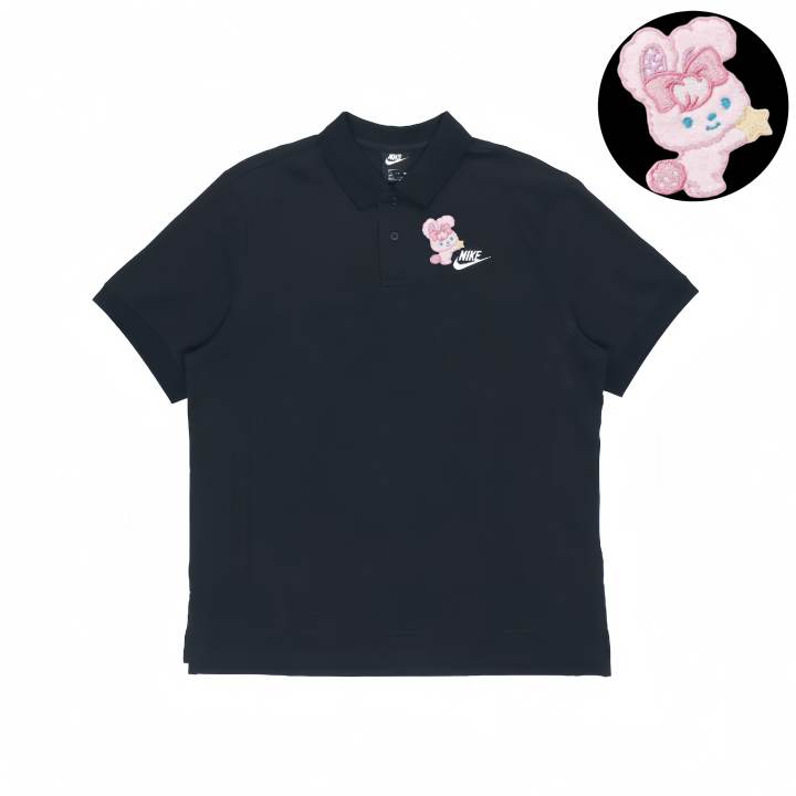 Nike Nike Polo Shirts Unisex Black Polo Collar Moderate