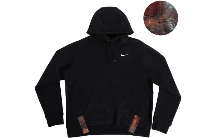 Nike Nike Sweatshirts Unisex Black Hooded Moderate Regular