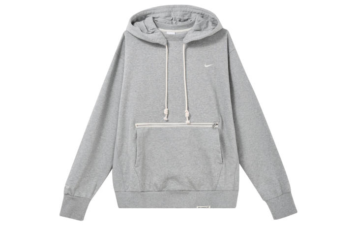 Nike Nike Sweatshirts Men's Gray Hooded Moderate Regular