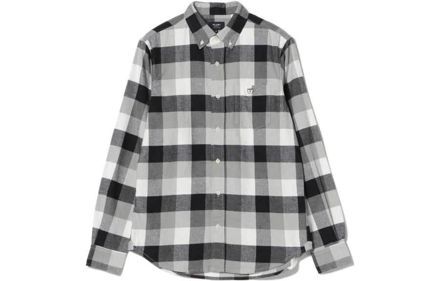 Beams Shirts Men's Lapel Moderate Shirt