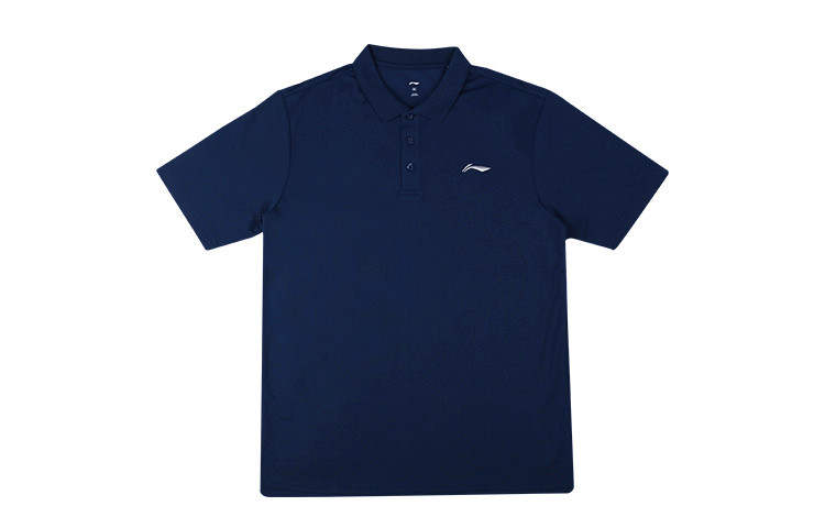 Li-Ning Li Ning Training Series Polo Shirt Unisex Navy Blue
