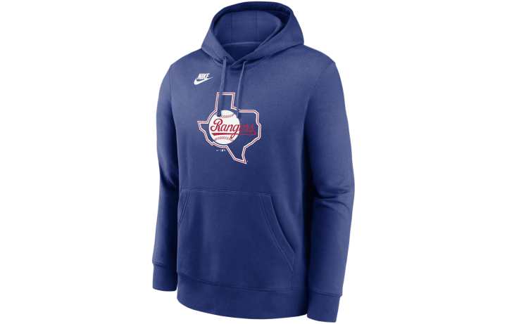 Nike Nike Texas Rangers Cooperstown Logo Sweatshirt Men's Blue