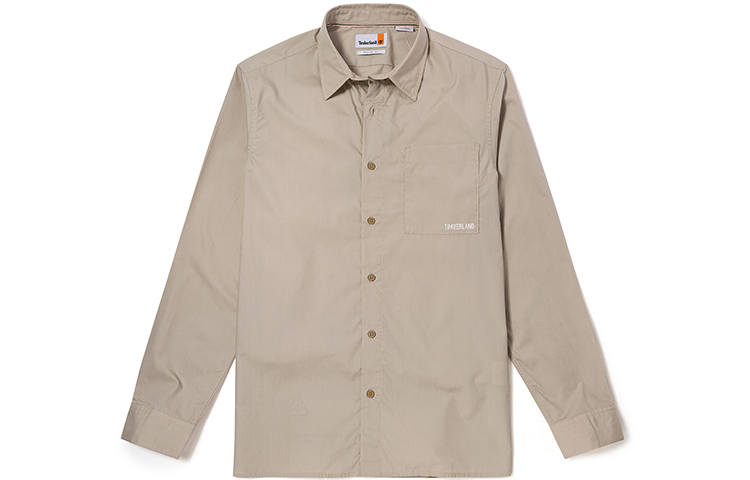 Timberland Shirts Men's Sand Lapel Moderate Other