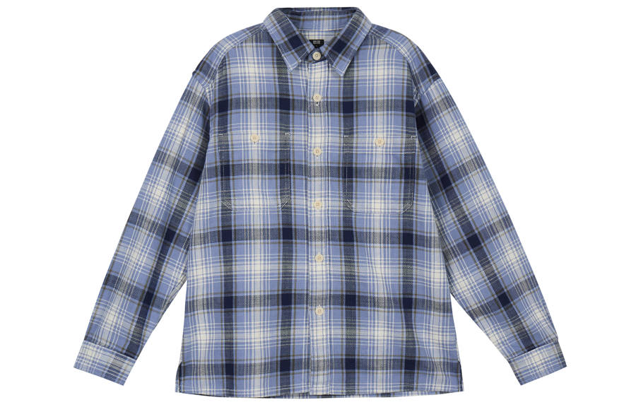 UNIQLO Shirts Unisex Pointed Collar Moderate Other