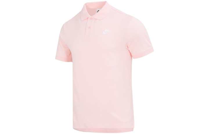 Nike Nike Polo Shirts Men's Pink Moderate