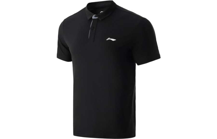 Li-Ning Li Ning Fitness Series Polo Shirt Men's Black