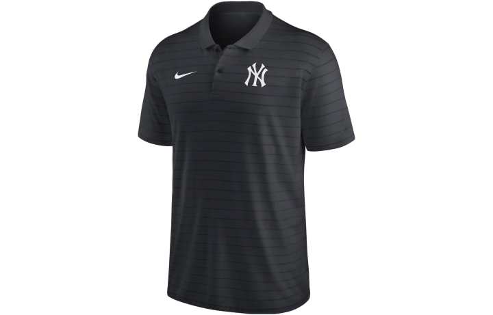 Nike Nike Polo Shirts Men's Black Polo Collar Moderate Straight Fit