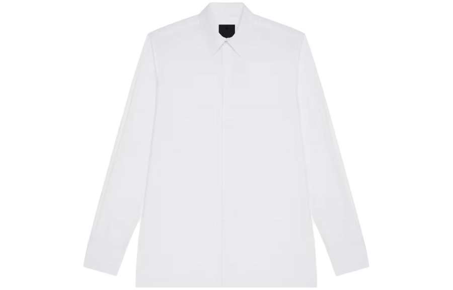 Givenchy Givenchy 4G Embroidered Poplin Shirt