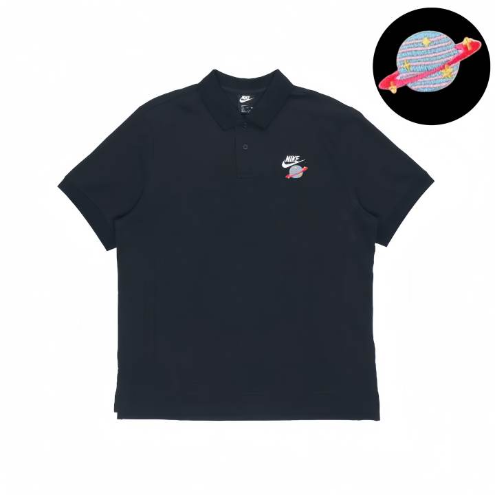 Nike Nike Polo Shirts Unisex Black Polo Collar Moderate