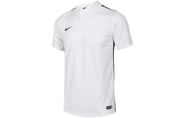 Nike Nike Polo Shirts Men's White Polo Collar Moderate Straight Fit