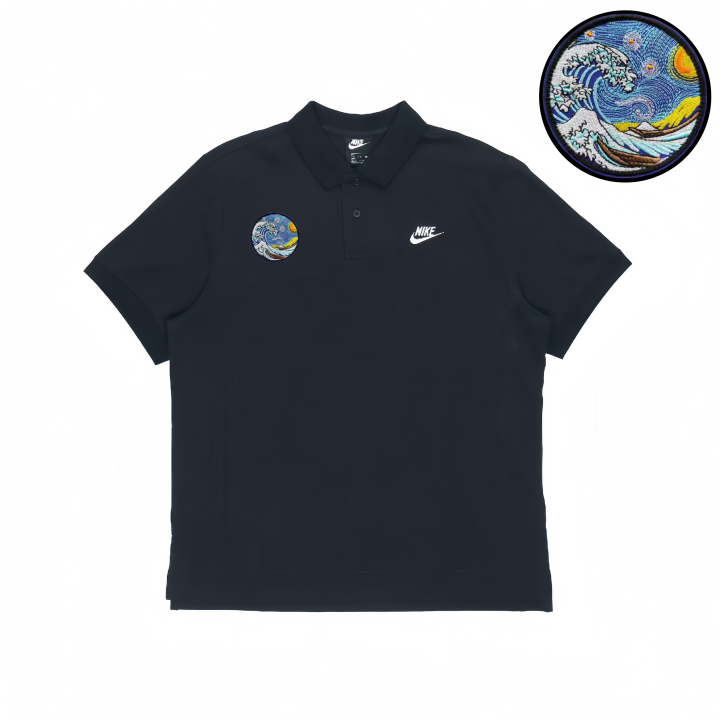 Nike Nike Polo Shirts Unisex Black Polo Collar Moderate