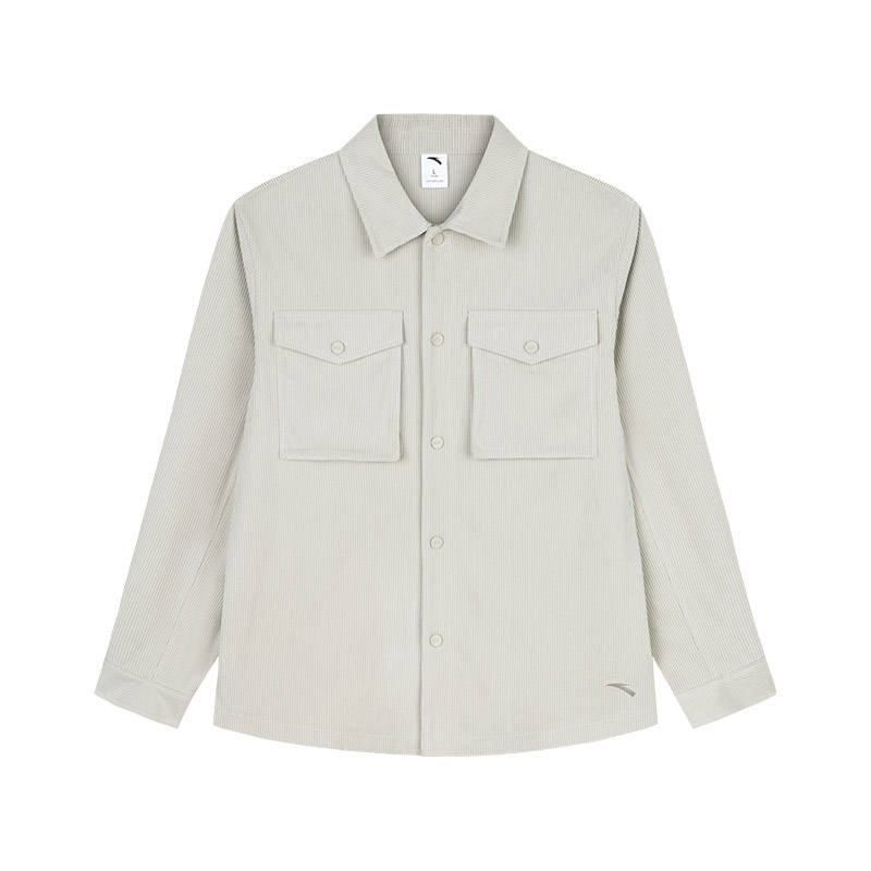 ANTA SUPERSTORE CHAOJIANTA Shirt Men's Ancient Gray
